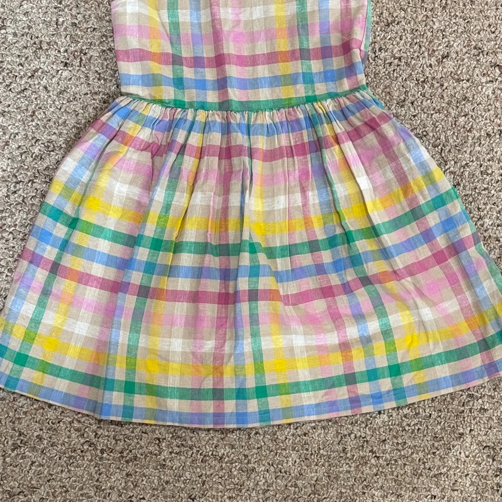 GAP Colorful Plaid Kids Dress- L